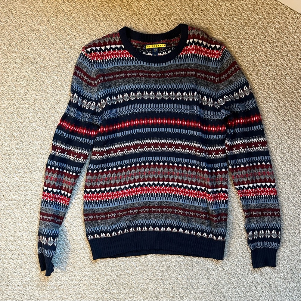 Fair Isle Sweater Size Small